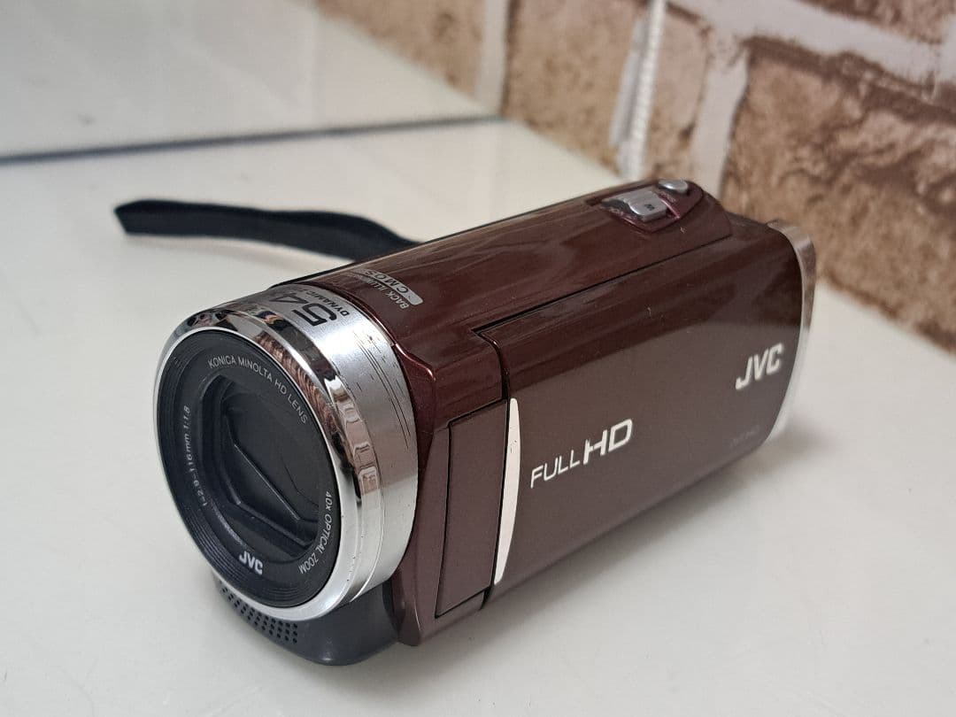 JVC ビデオカメラ FULL HD 54倍ズーム