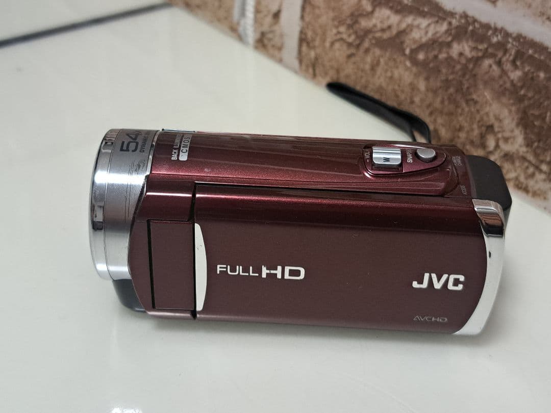 JVC ビデオカメラ FULL HD 54倍ズーム