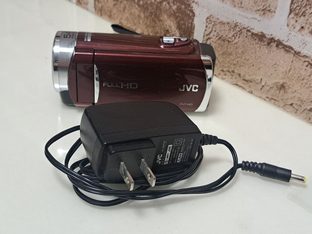JVC ビデオカメラ FULL HD 54倍ズーム