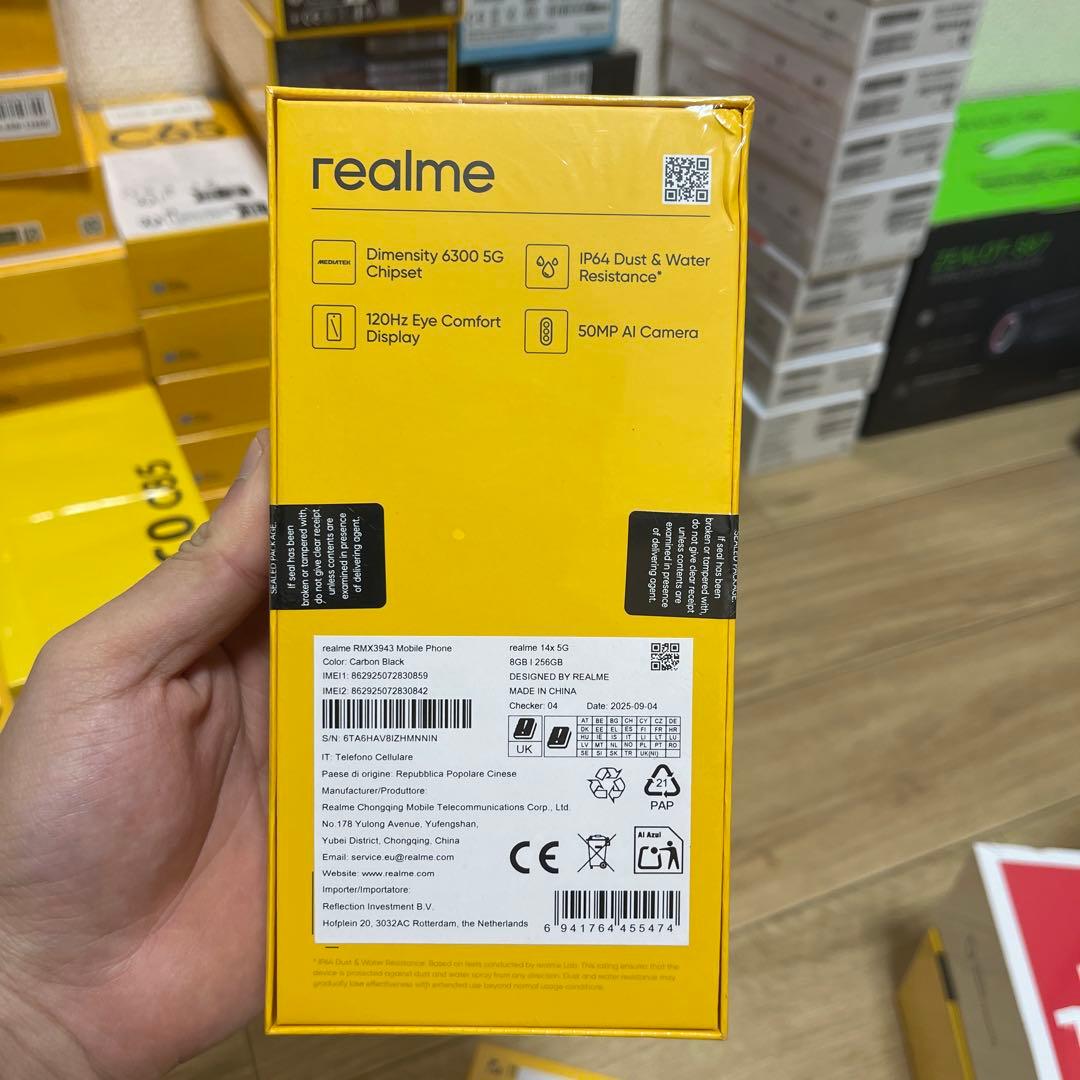スマートフォン本体 realme 14X 5G 8GB+256GB