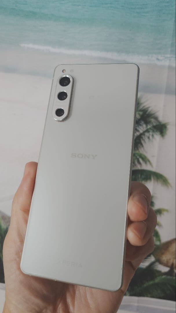 【美品】Xperia5ⅳ　ホワイト　128g