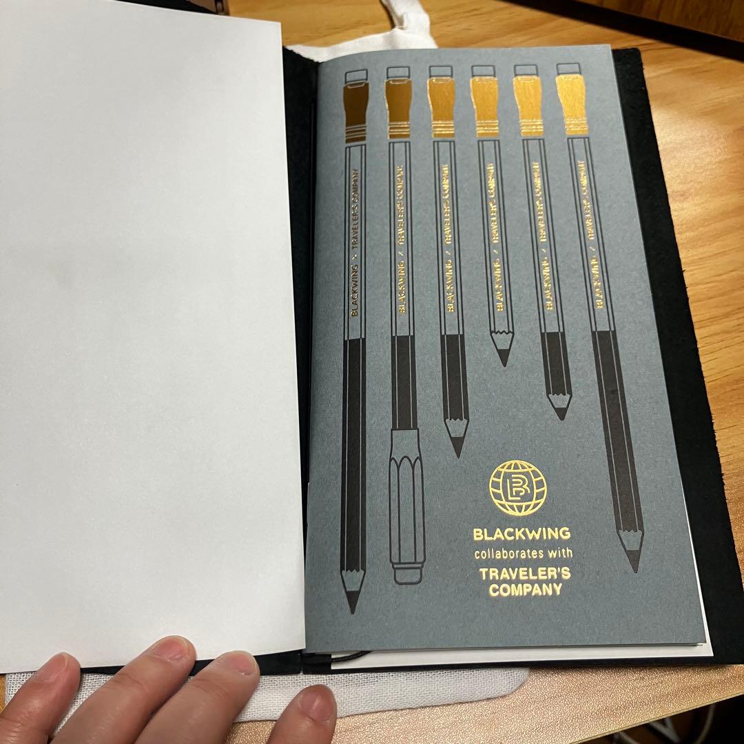 トラベラーズノート ブラックウィング　BLACKWING