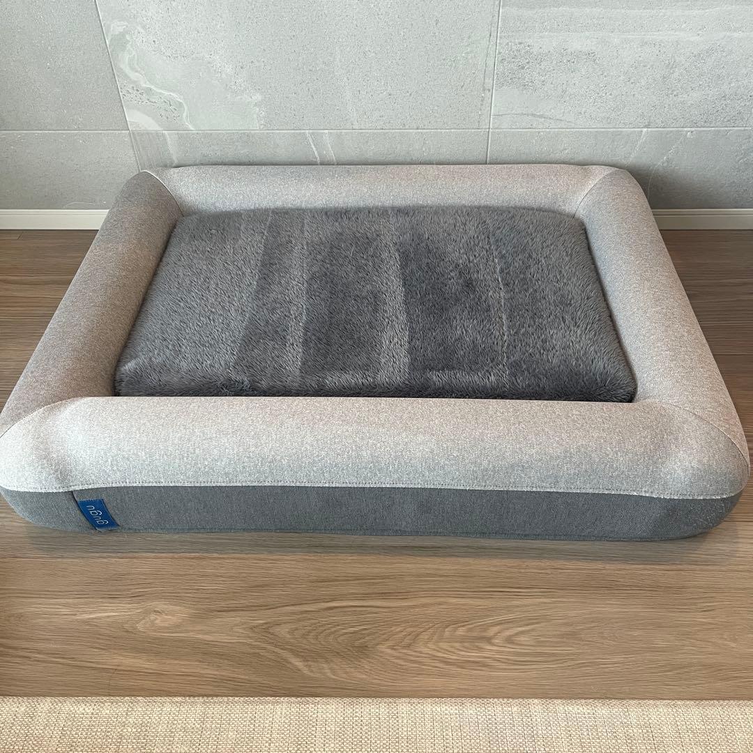 【美品】gugusleep 犬用ベッド/M グレー