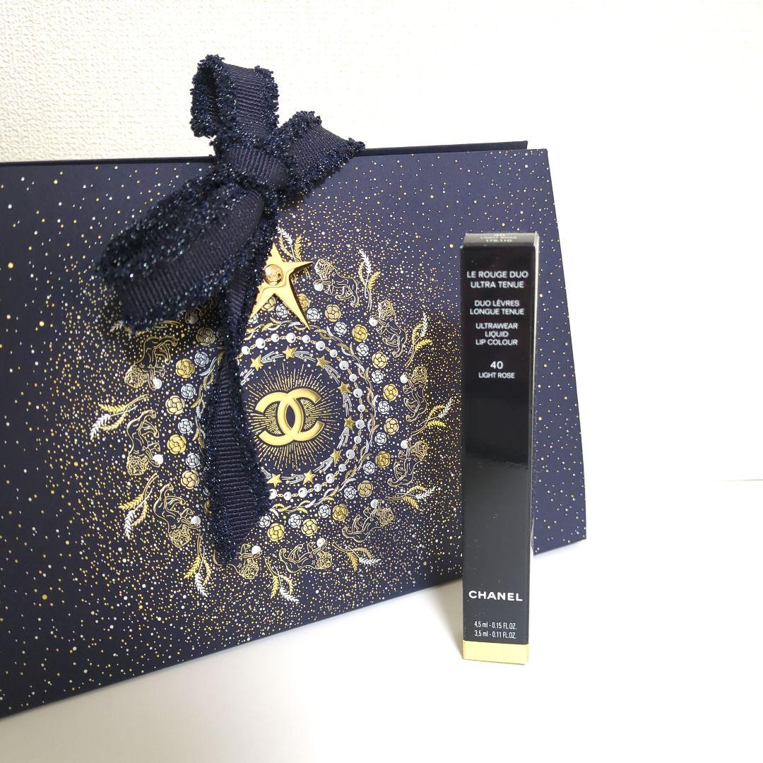 新品　CHANEL ルルージュデュオウルトラトゥニュ40 ライトローズ