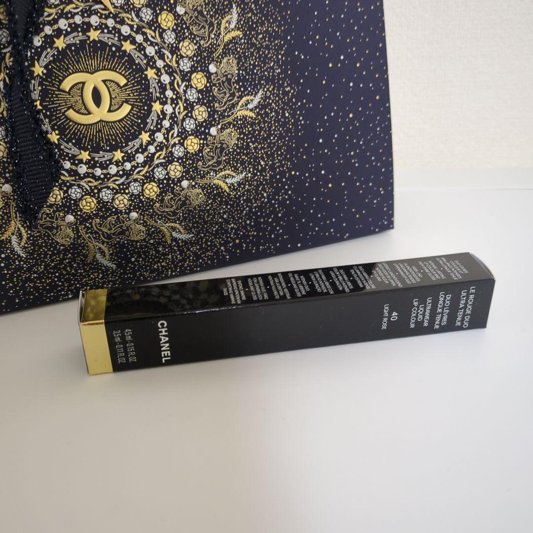 新品　CHANEL ルルージュデュオウルトラトゥニュ40 ライトローズ