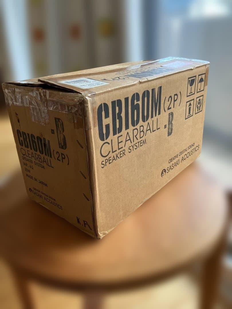 SASAKI ACOUSTICS CB160M スピーカー 箱付き　中古現状品