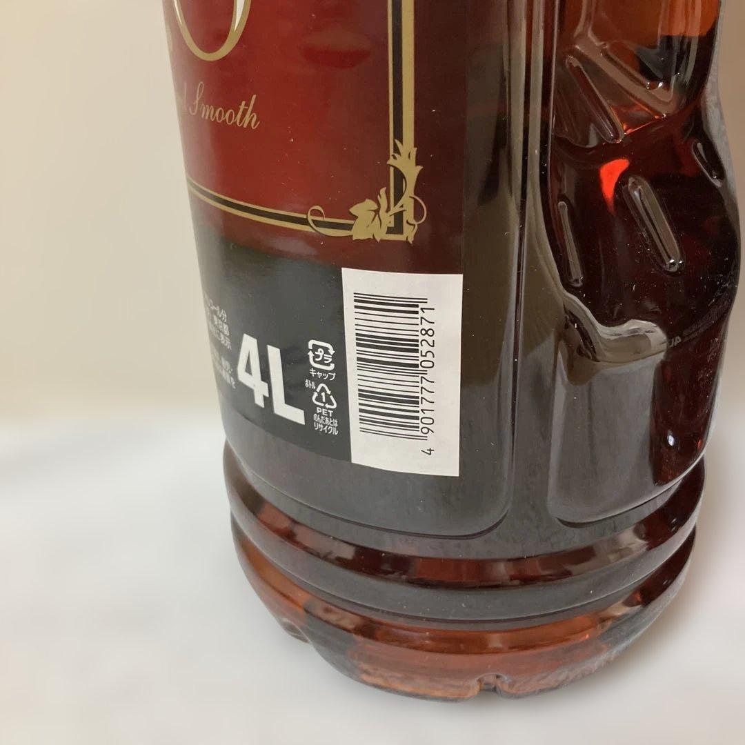 Suntory Brandy VO 4L ペットボトル　4本