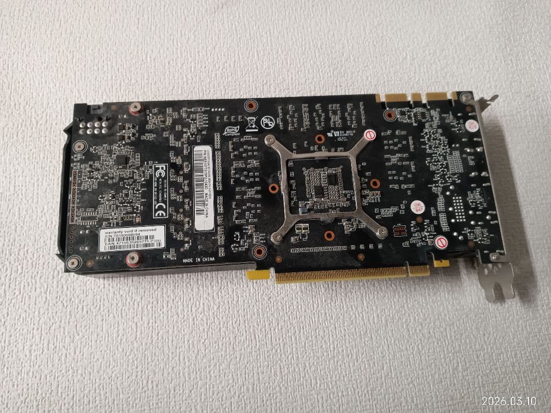 ︙ GTX1070TI DUAL 8G GDDR5 グラフィックボード