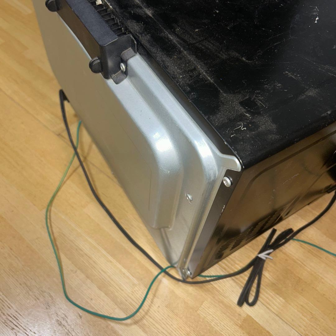 単機能電子レンジ 内部汚れあり