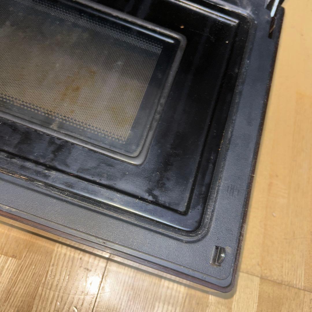 単機能電子レンジ 内部汚れあり