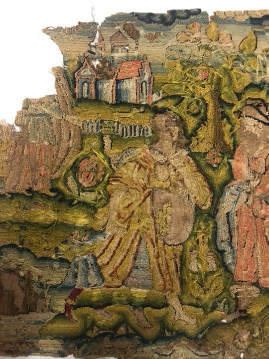 古代裂イギリスニードルワーク