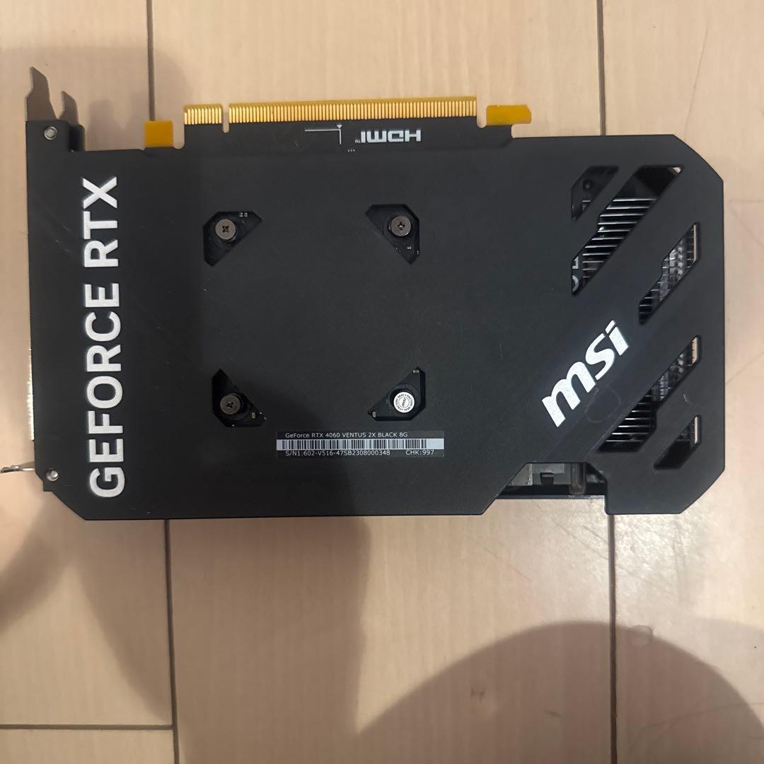 MSI GeForce RTX4060 グラフィックボード