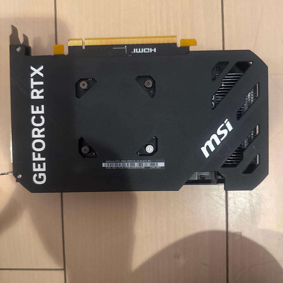 MSI GeForce RTX4060 グラフィックボード
