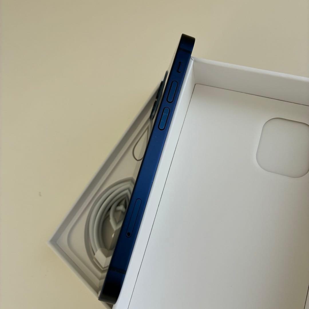 Apple iPhone 12 mini 青色 本体 充電ケーブル付き