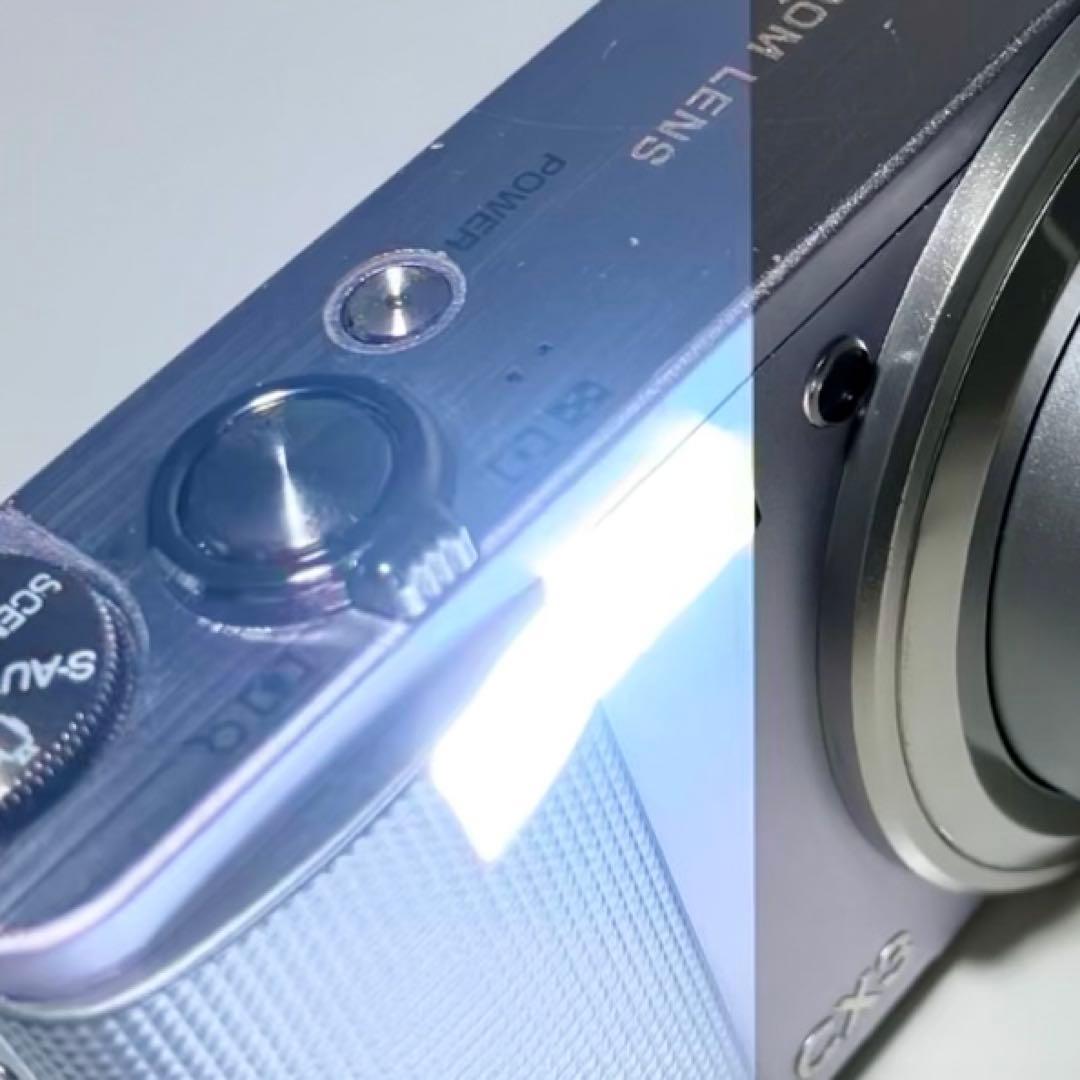 【充電器あり】RICOH リコー CX3 すみれ デジカメ デジタルカメラ