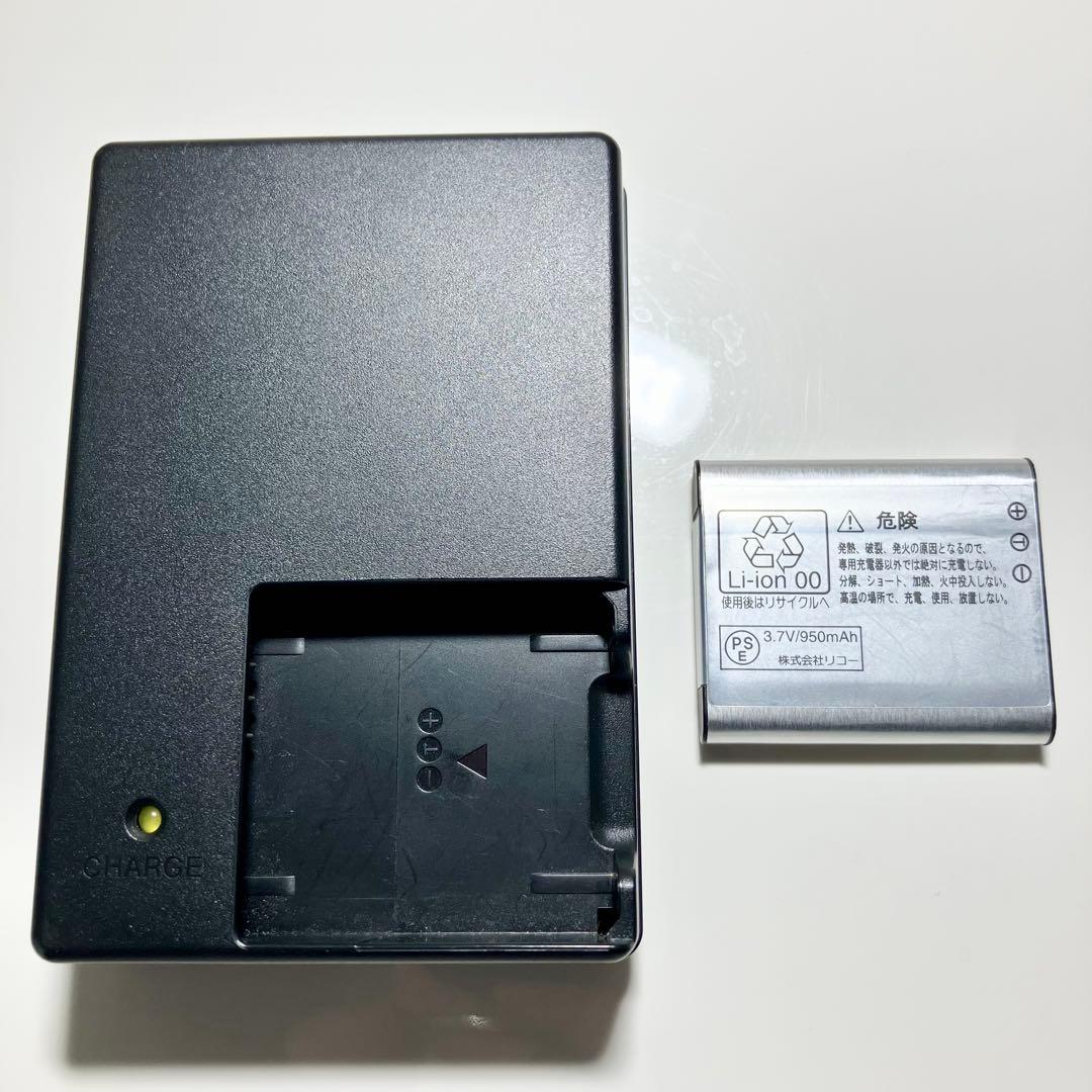 【充電器あり】RICOH リコー CX3 すみれ デジカメ デジタルカメラ