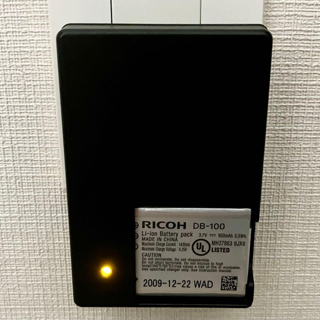 【充電器あり】RICOH リコー CX3 すみれ デジカメ デジタルカメラ