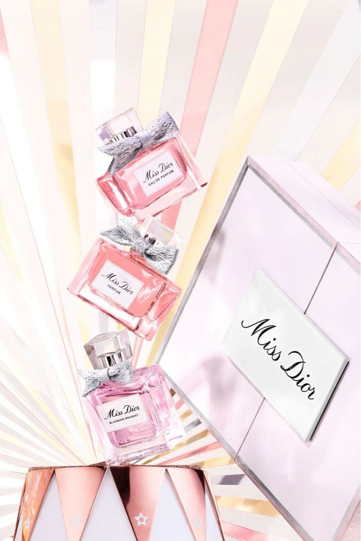 Miss Dior 香水 3本セット⭐︎ワードローブセット