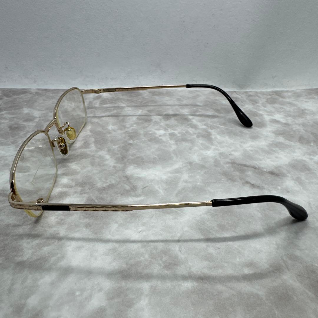 希少品 regency リージェンシー 度付き眼鏡 ハーフリムメガネ RG809