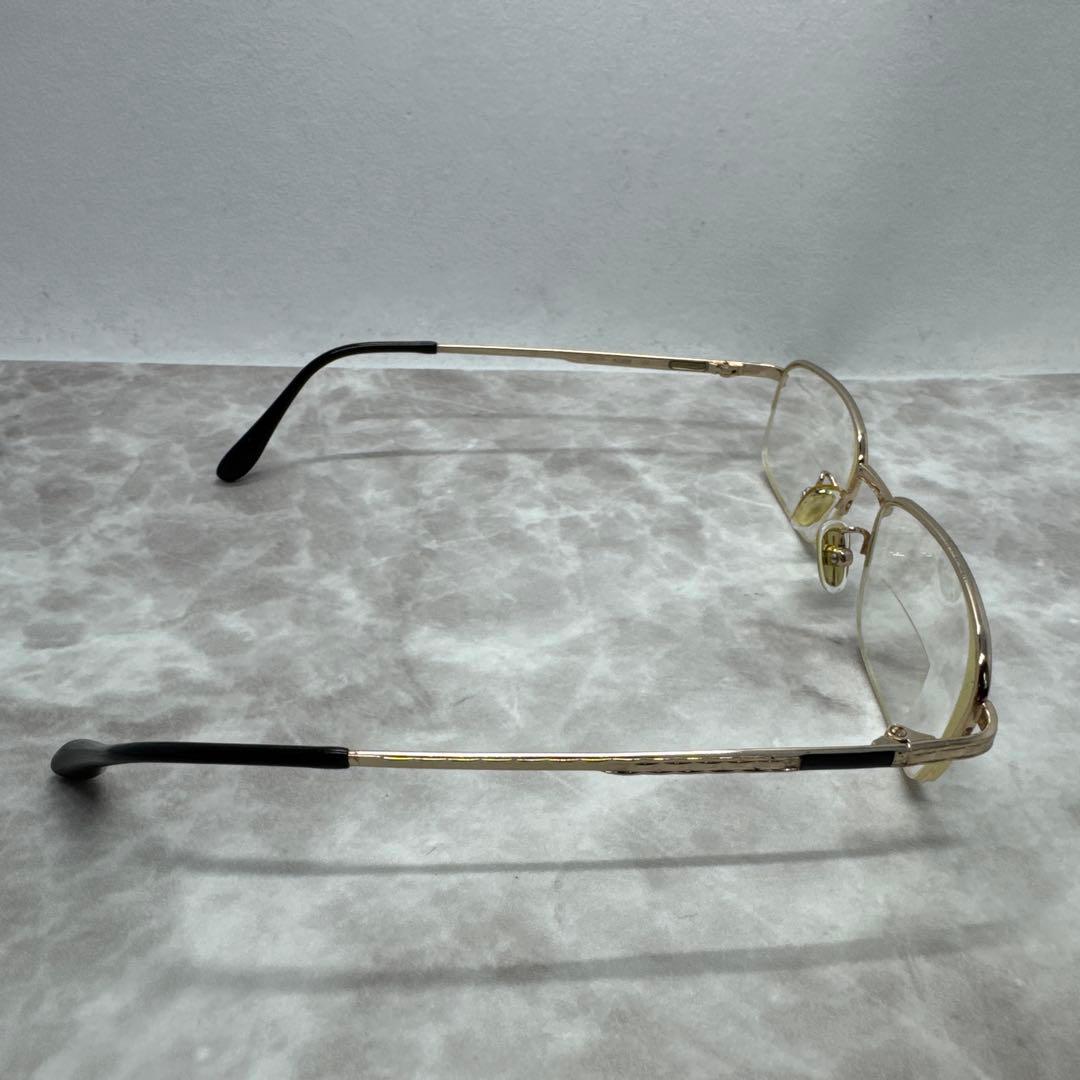 希少品 regency リージェンシー 度付き眼鏡 ハーフリムメガネ RG809