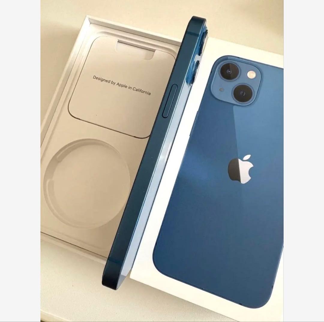 Apple iPhone 13 128G ブルー