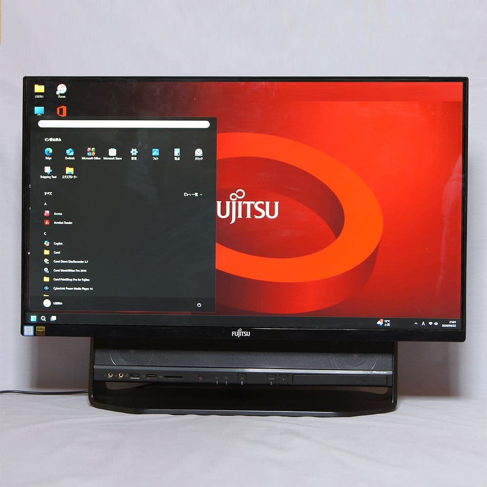 富士通 一体型PC ESPRIMO FH90/27型/i7/SSD+HDD/TV