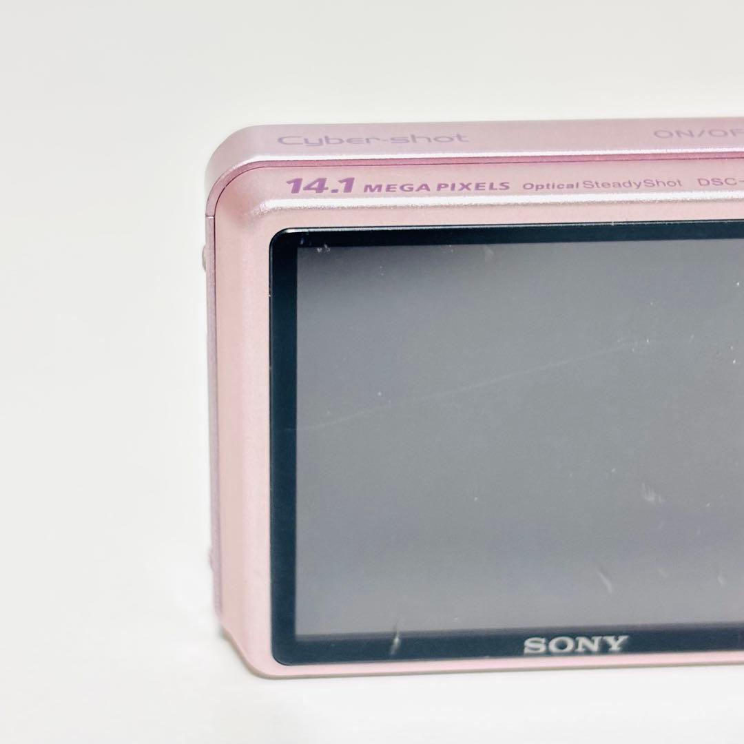 SONY デジカメ　Cyber-shot DSC-W350D ピンク　コンデジ