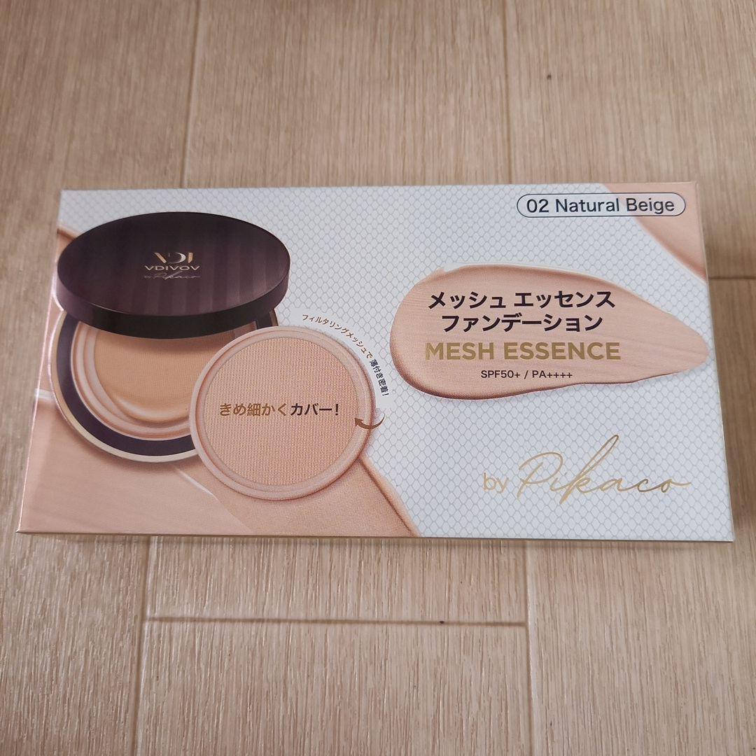 VDIVOV メッシュエッセンスファンデーション レフィル&パフ&ミラ