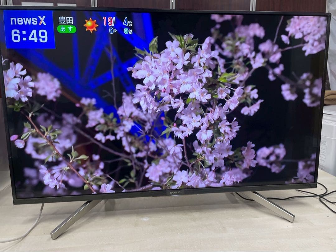 ★中古美品！SONY 4K液晶テレビBRAVIA KJ-43X8500G ソニー