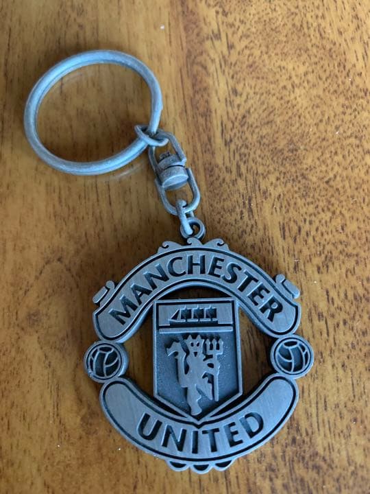 Man U ボールペン・計算機付き定規・キーホルダーの3点セット