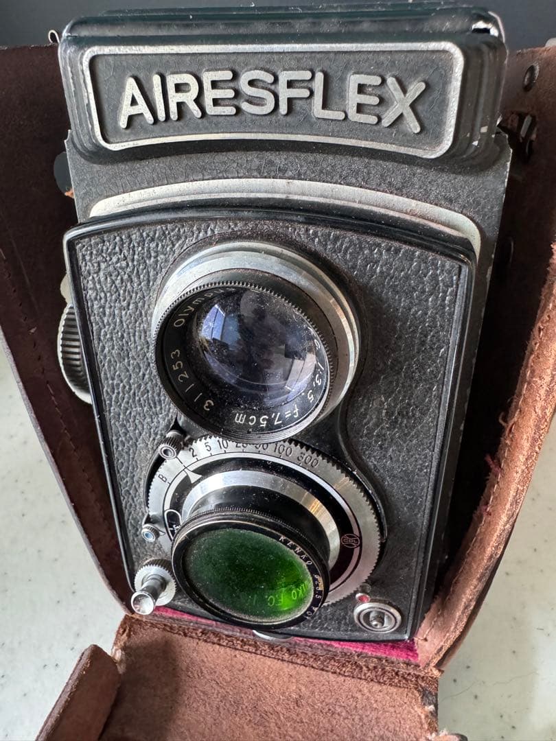 中古二眼レフカメラ　Airesflex U Camera Copal