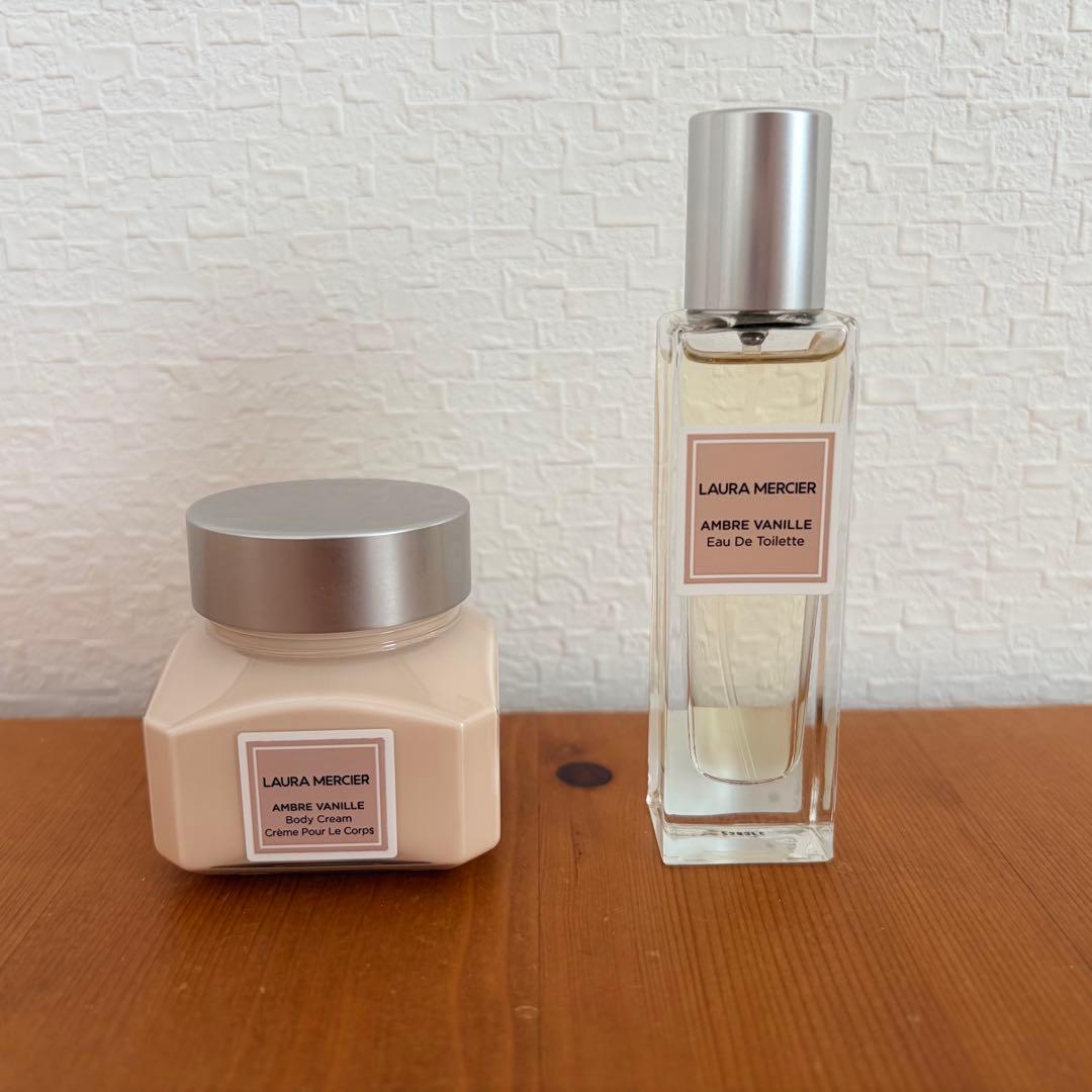 LAURA MERCIER アンバー バニラ セット