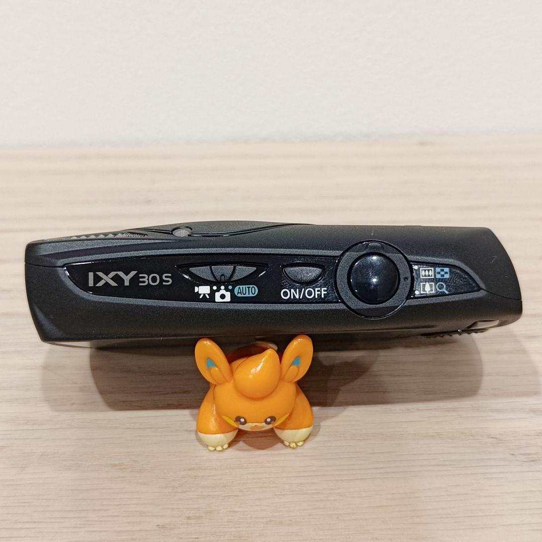 美品 動作確認済 Canon IXY DIGITAL 30S デジカメ ブラック