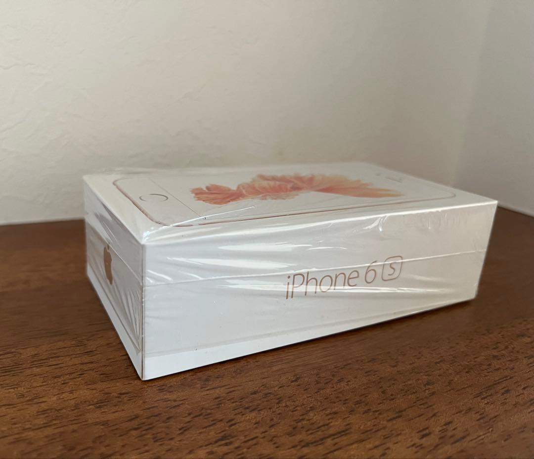 iPhone6s ローズゴールド　64GB 外箱と イヤフォン付き