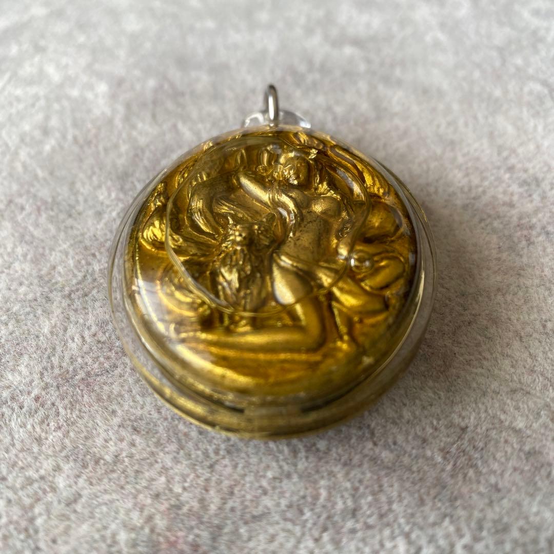 プラクルアン 金色の九尾の狐 ジンジョークカオハン 超レア品 恋愛 金運 御守り