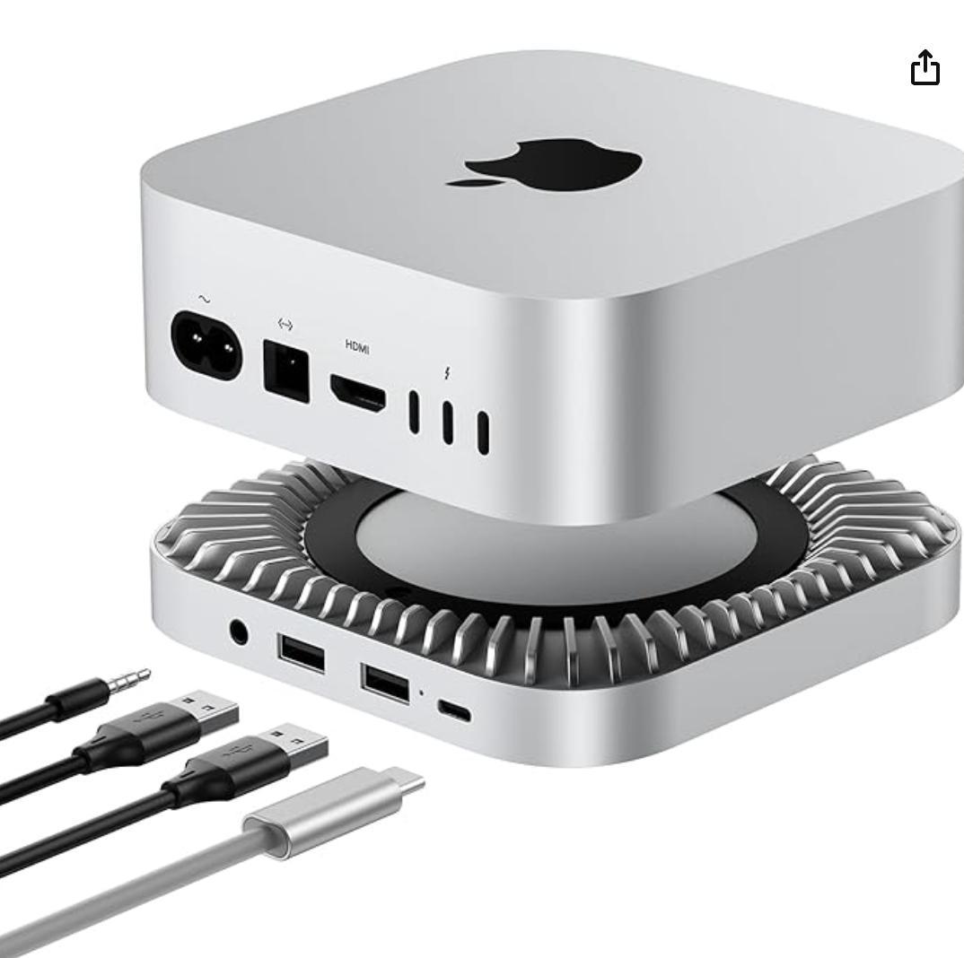 M4 MACmini用　RayCue USB-C Hub 多ポート