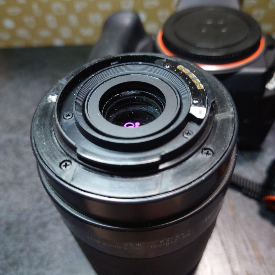 SONY α300 デジタル一眼レフ80-200レンズカメラジャンク