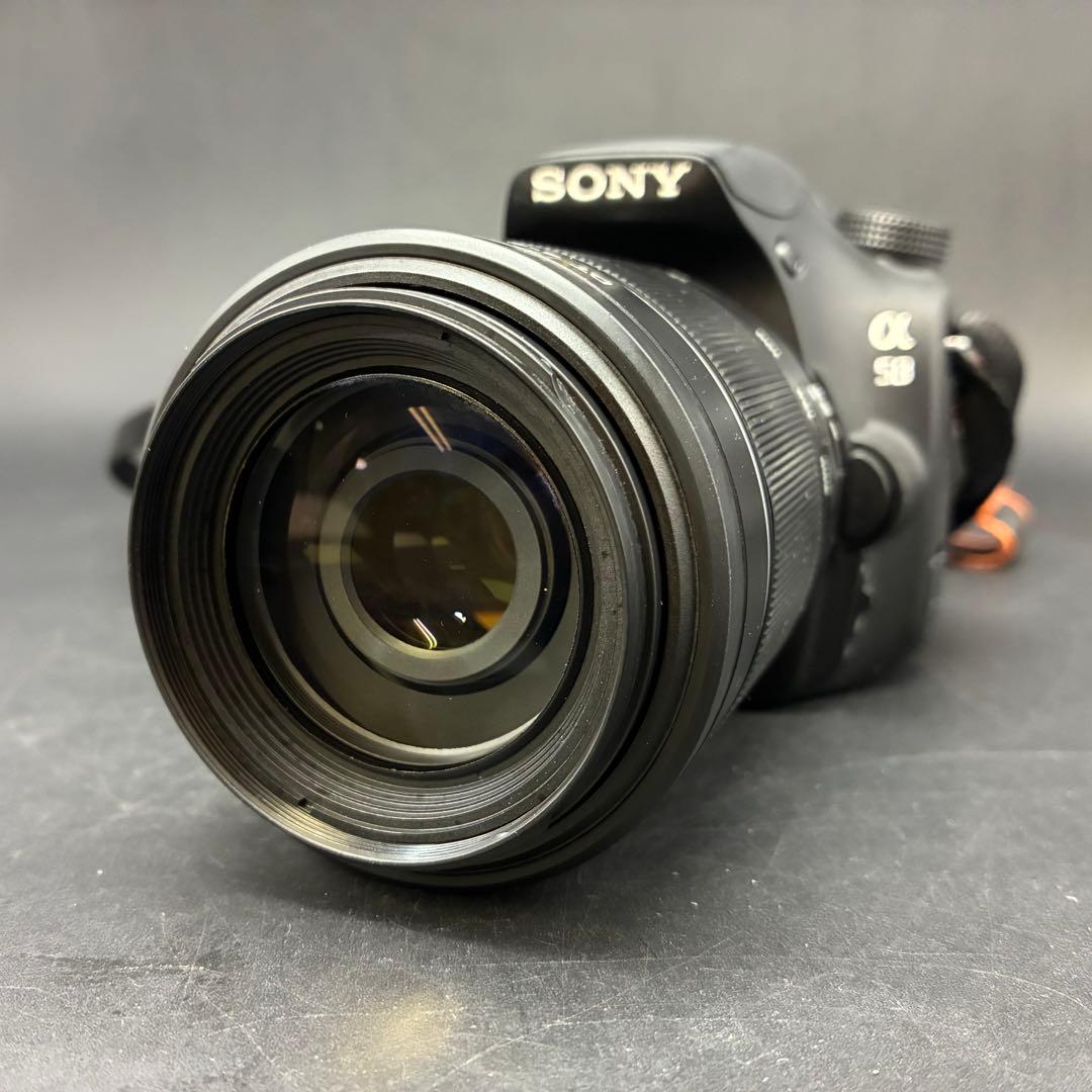 【美品シャッター数826回】SONY α58 ダブルズームセット★元箱付き