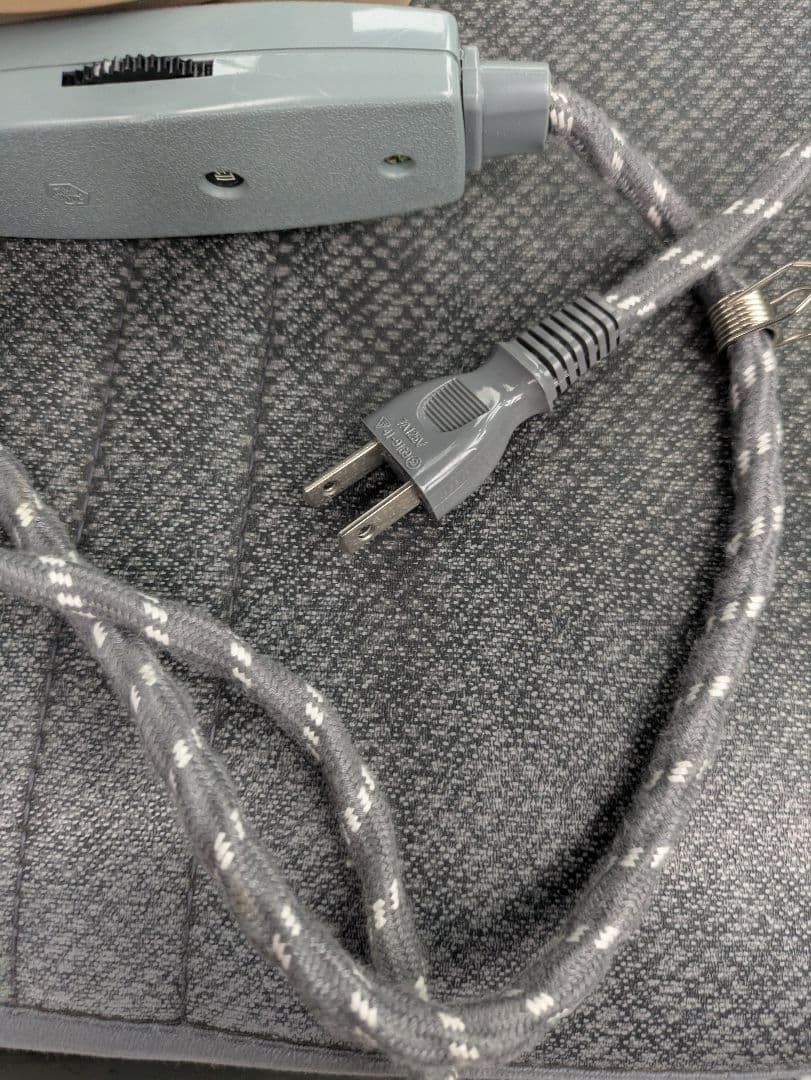 USED 茶道具 元祖 野々田 黒 紅鉢 F421 電熱 風炉型 炭形ヒーター