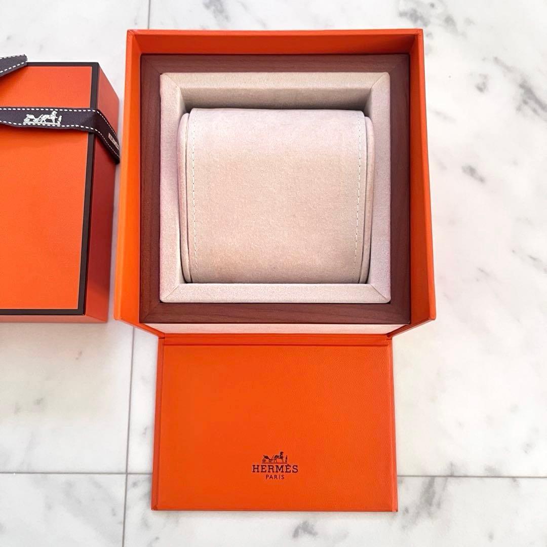 HERMES エルメス 時計 ウォッチ ケース 空箱 木目
