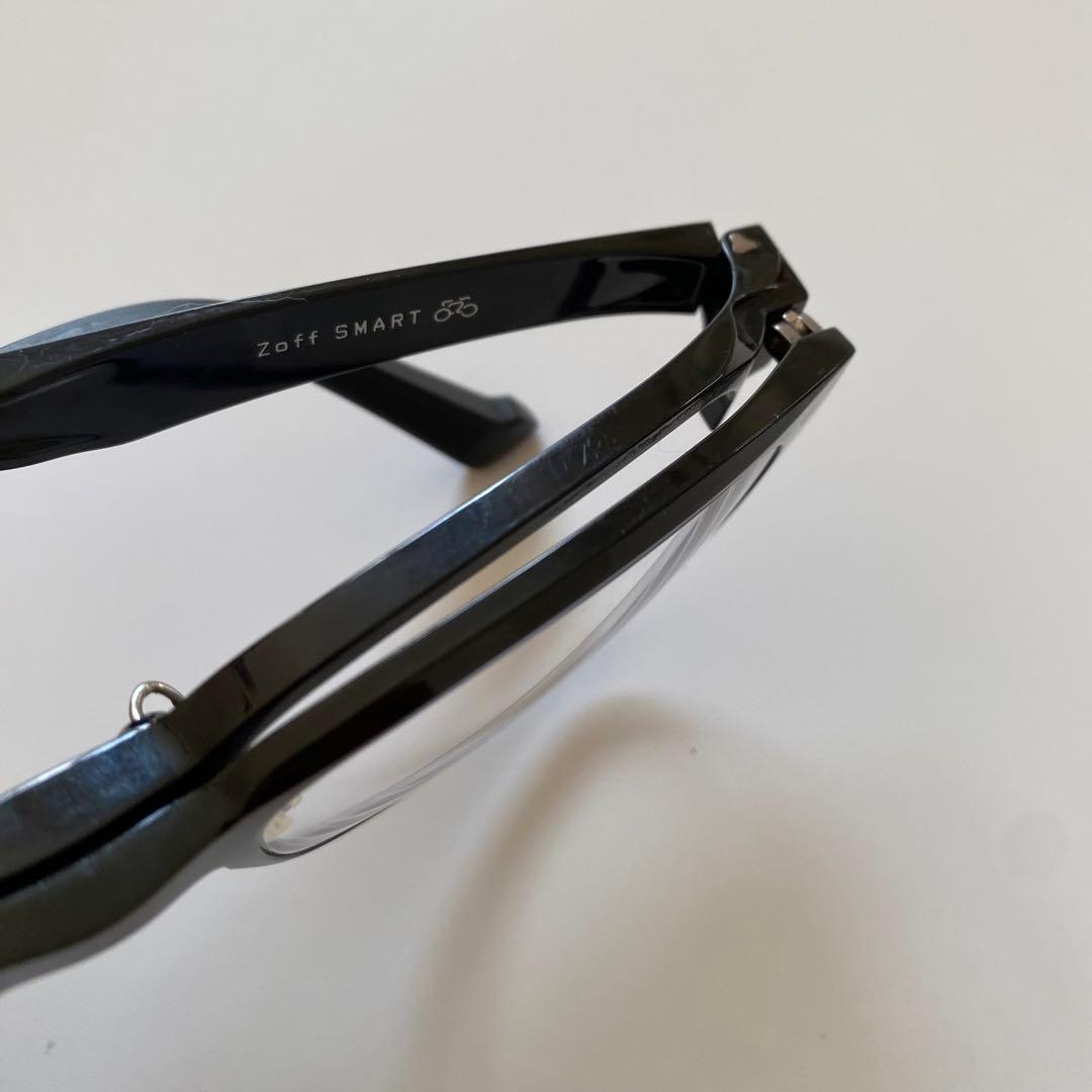 ZoffSMART 跳ね上げ式メガネ　ZJ211001A_14E 度入124D