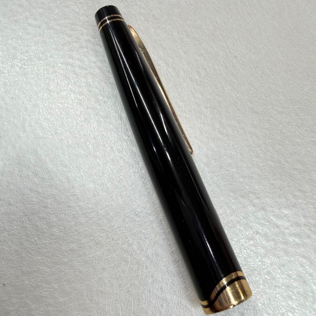 万年筆　k18 ノーブランド　インク　筆記具　文房具　金　GOLD