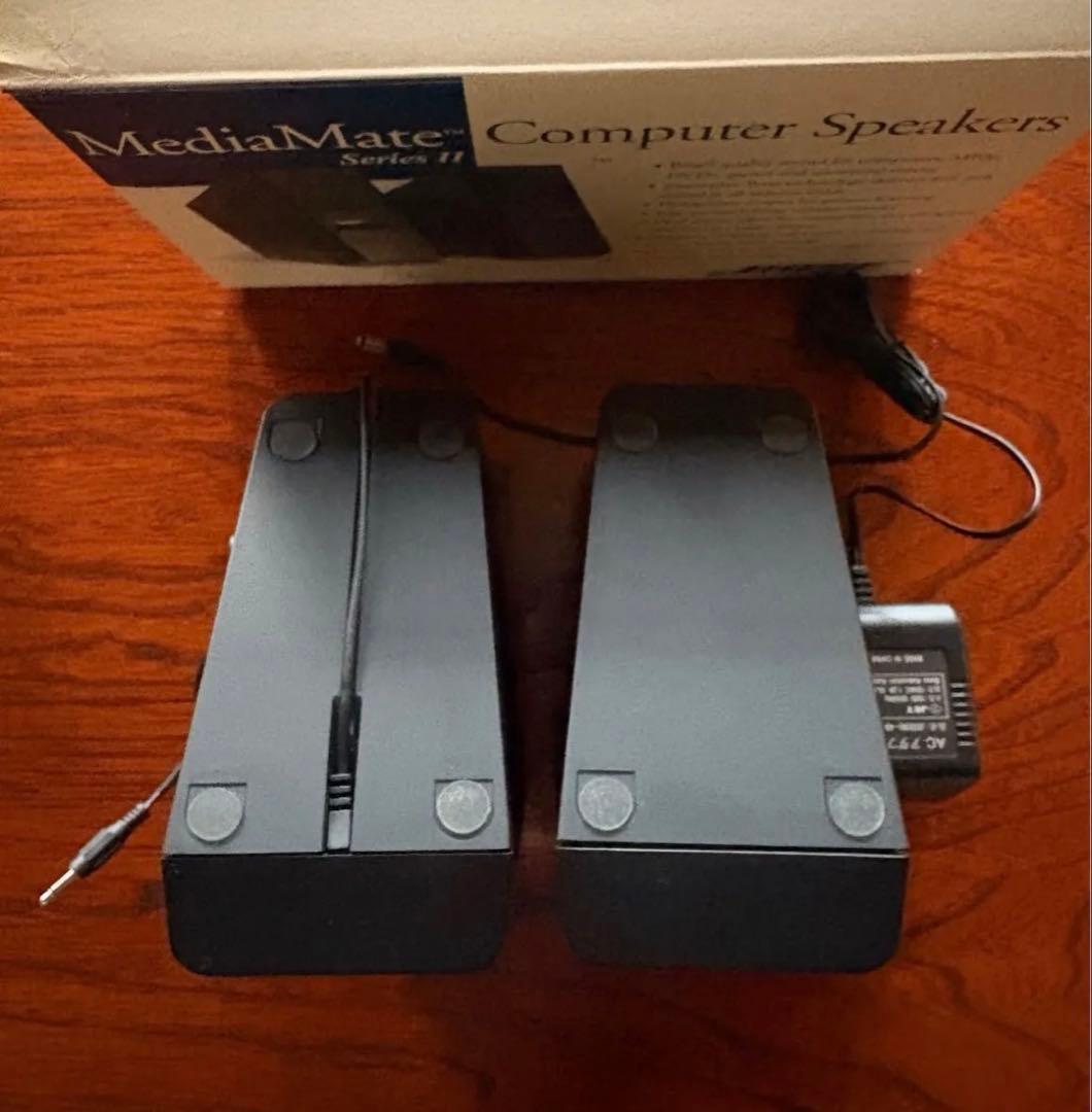 【美品】BOSE（ボーズ）MediaMate パワーアンプ内蔵スピーカーセット