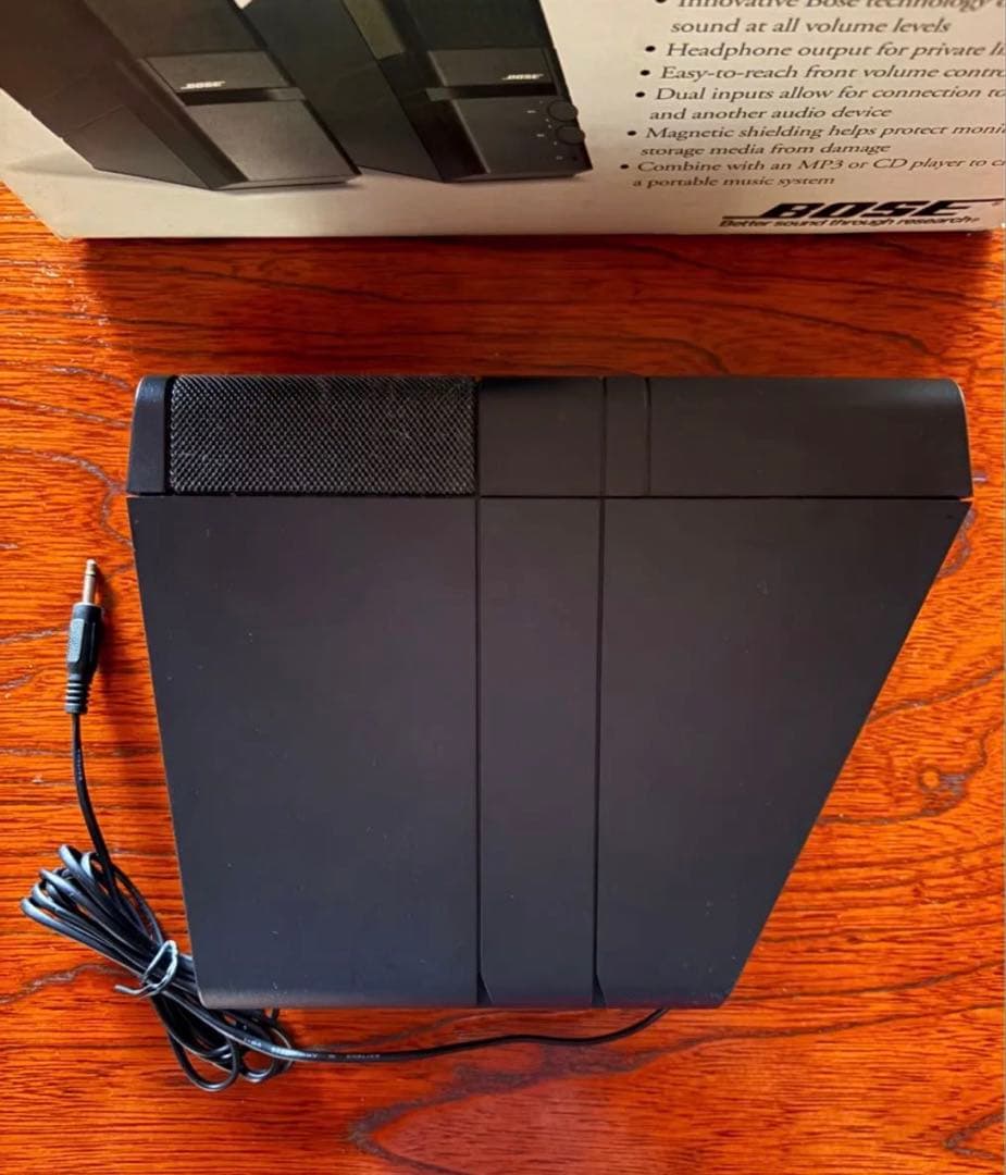 【美品】BOSE（ボーズ）MediaMate パワーアンプ内蔵スピーカーセット