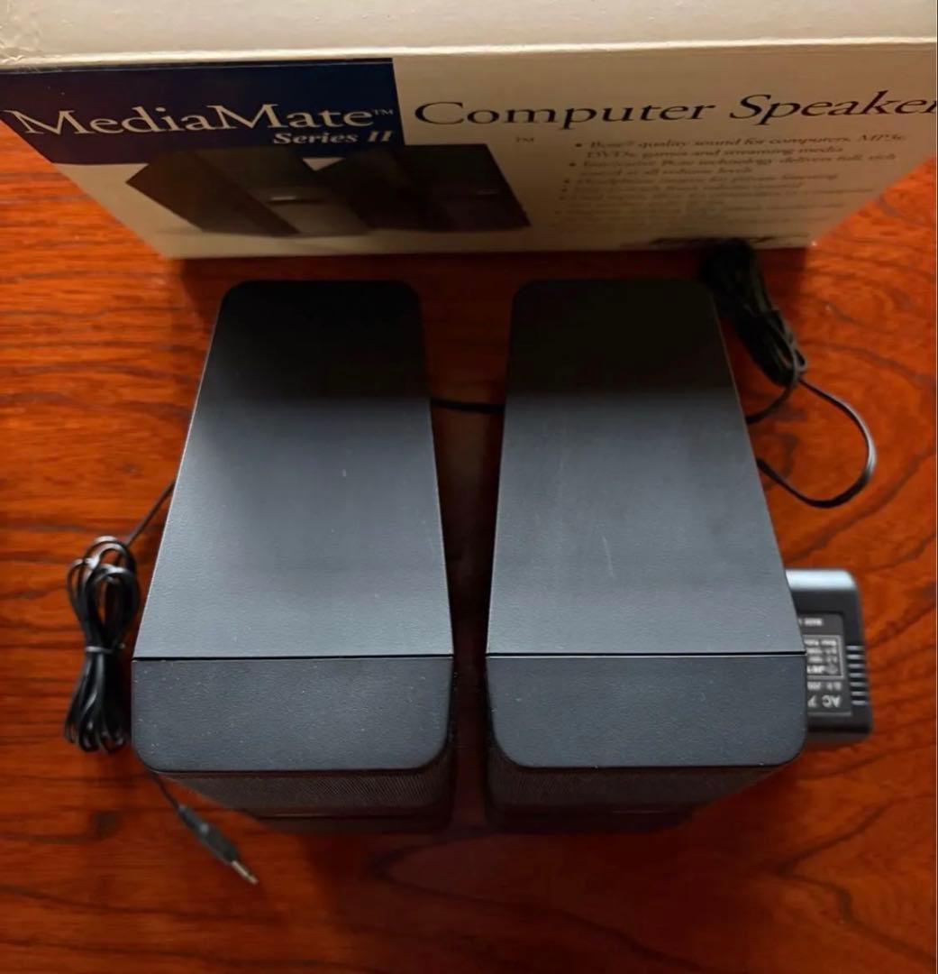 【美品】BOSE（ボーズ）MediaMate パワーアンプ内蔵スピーカーセット