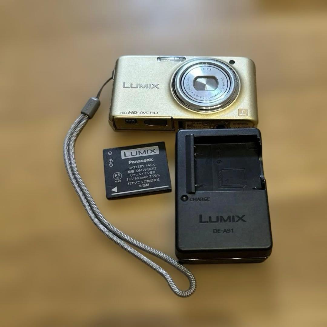 Panasonic LUMIX DMC-FX77ホワイト　ゴールド