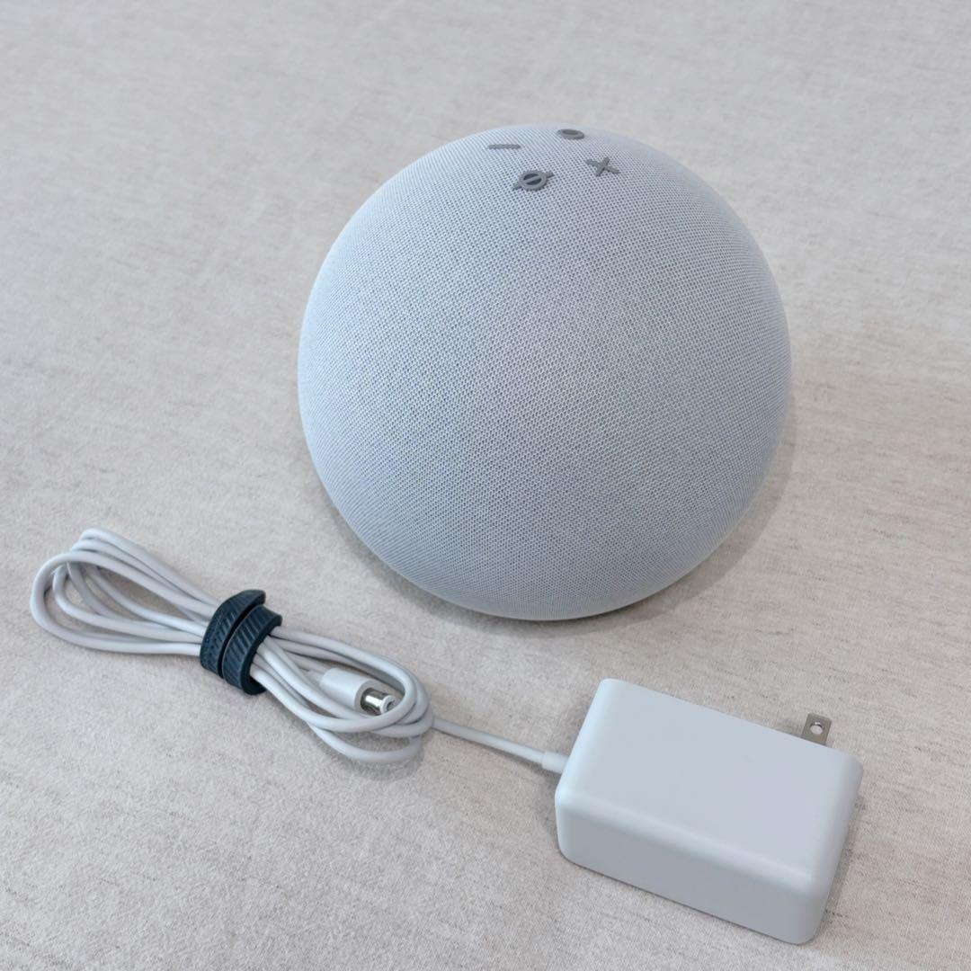 【即日発送/美品】 Amazon Echo 第4世代 グレーシャーホワイト
