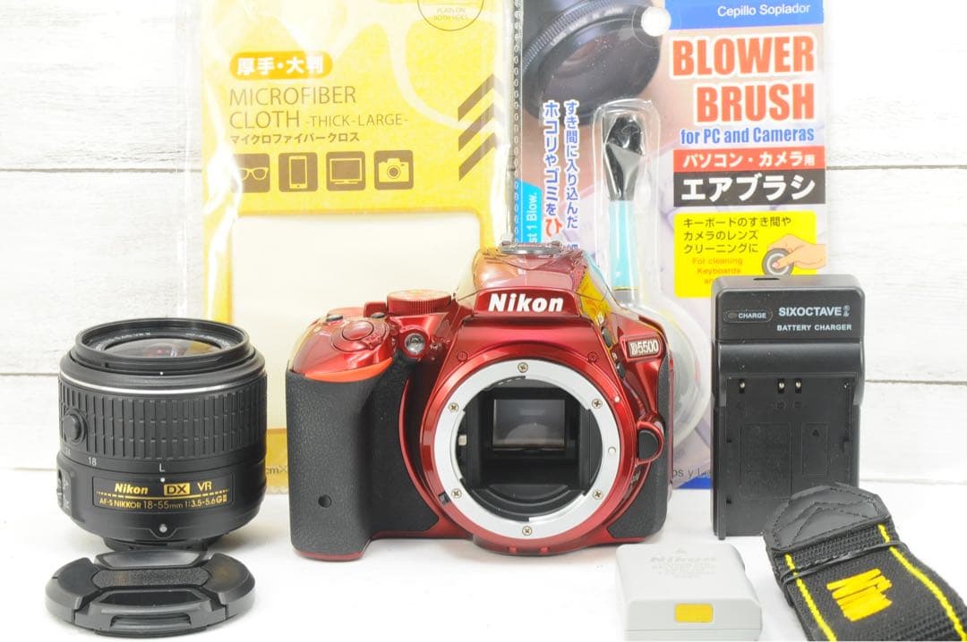 ❤️️シャッター回数1457枚❤️Wi-Fi &自撮り❤️Nikon D5500