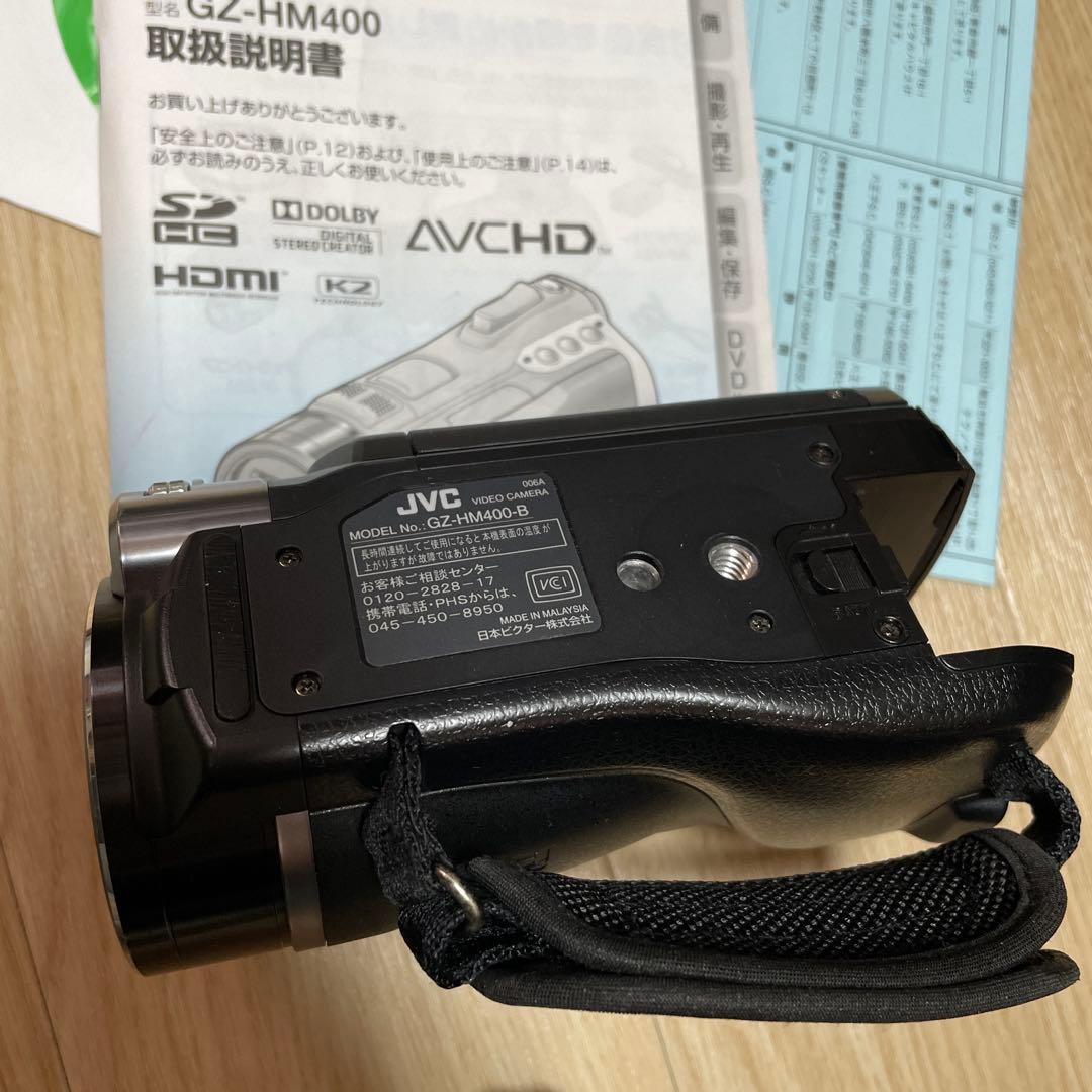 JVC Everio HD ビデオカメラ GZ-HM400