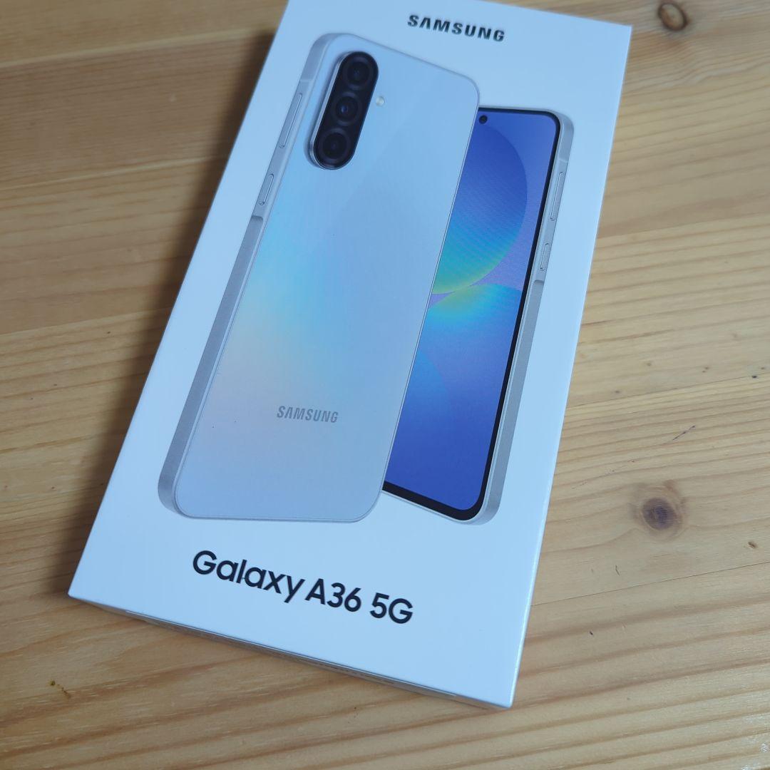 【完全未開封国内版SIMフリー】Samsung Galaxy A36 5G 白